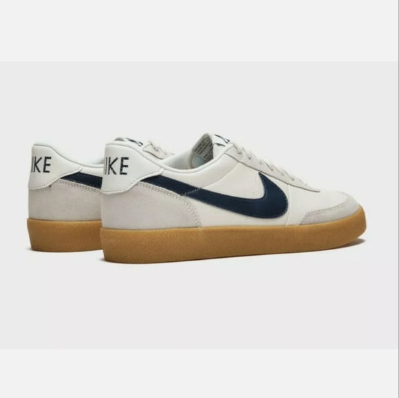 Nike Killshot 2 Leather Sail Midnight Navy Gum Yel - Picture 3 of 4